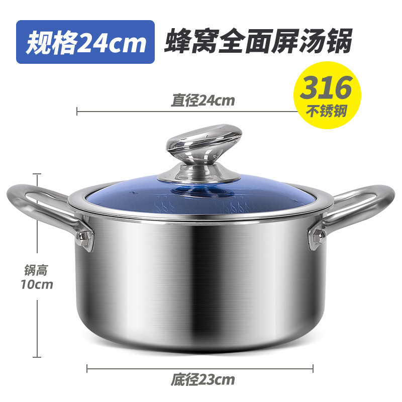 Alemania 316 acero inoxidable antiadherente doble oreja panal de pan