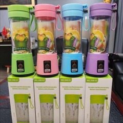 小型ポータブルミニ充電ジュースカップ多機能ジューサー家庭用電気ジューサーカップ2-4-6ナイフ葉