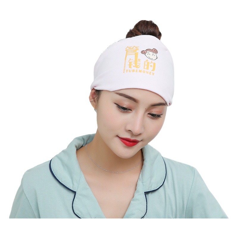 Factory wholesale 20 new four seasons available cotton breathable pregnant women's moon hat printed hot floral maternal moon scarf