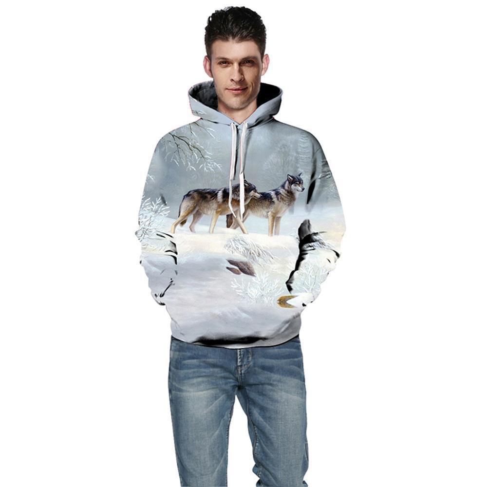 Neue herren mit tier muster lose übergroßen i digitaldruck 3D hoodie_voghion.com