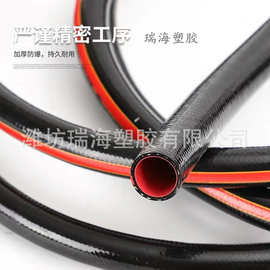 厂家直销pvc软管三胶一线耐压水管PVC塑料纤维管农用高压打药管