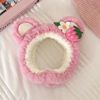 Headband, hair accessory for face washing with bow, Korean style, internet celebrity