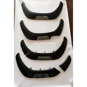 Suitable for 2016-2025 Toyota Hilux REVO, modified wheel arches with stainless steel additions