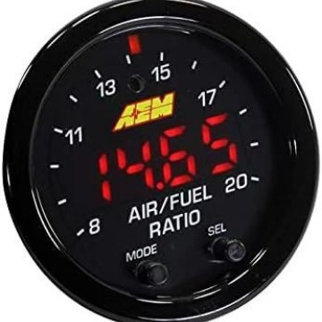 Hot-Selling 52mm30-0300 Car Modification Instrument Second-Generation Aem Air-Fuel Ratio Gauge with Oxygen Sensor Set