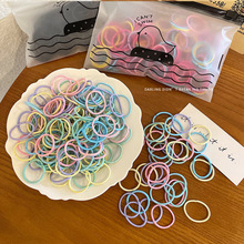 韩版儿童头绳橡皮筋宝宝拇指不伤发小号发圈女童幼儿女孩发绳发饰