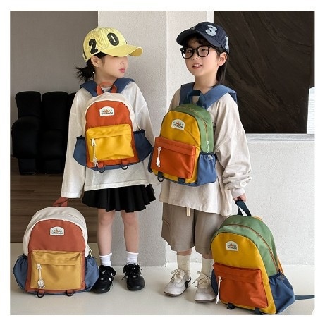 Nueva mochila de color para niños lindas mochila de jardín de infantes para niños y niñas mochila de viaje ligera