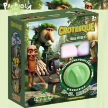 外国山海经扭蛋机木棍人糖果胶囊男孩抽奖盲盒实体店文具店玩具