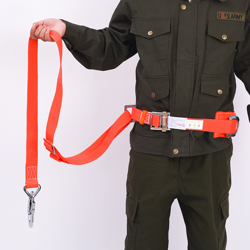 厂家直销电工安全带单钩安全带高空作业防坠安全带保险安全带