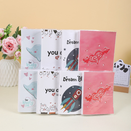 Qimei Polaroid 3456-inch 60-piece 100-piece soft leather photo album cover can be exchanged for a small book simple gift for children