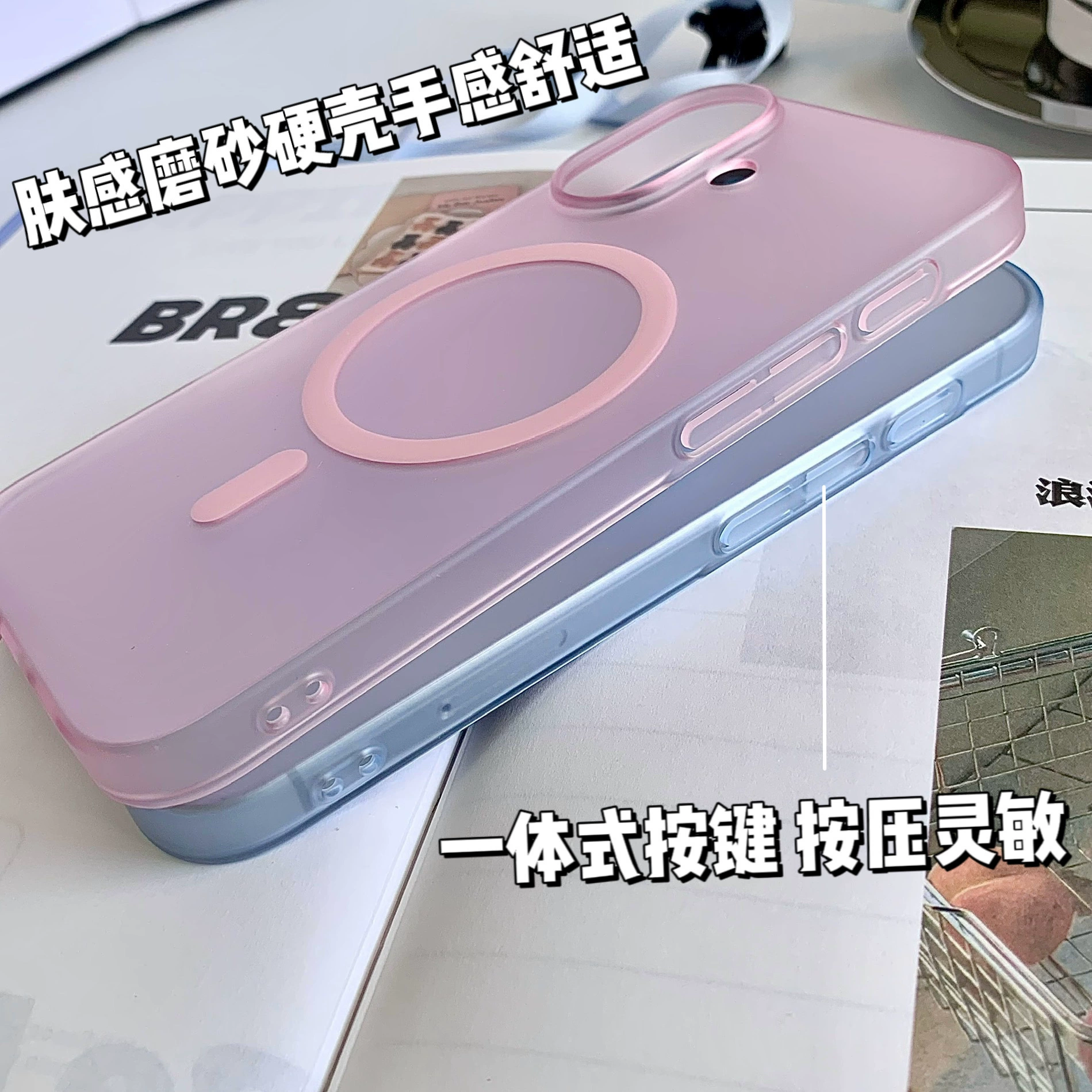 Apple, совместимый iphone16, чехол для телефона, матовый защитный чехол, 15promax, защита от падения