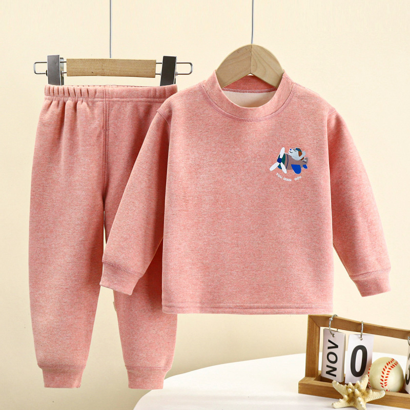 子供用ベルベット保温服セット子供用パジャマ|undefined
