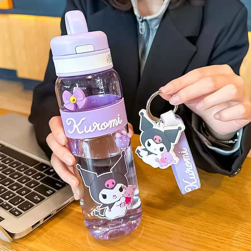 Gao Yan ценность Sanrio водный стакан для девочки, милый студент, портативный тритановый пластиковый стакан большой ёмкости для улицы