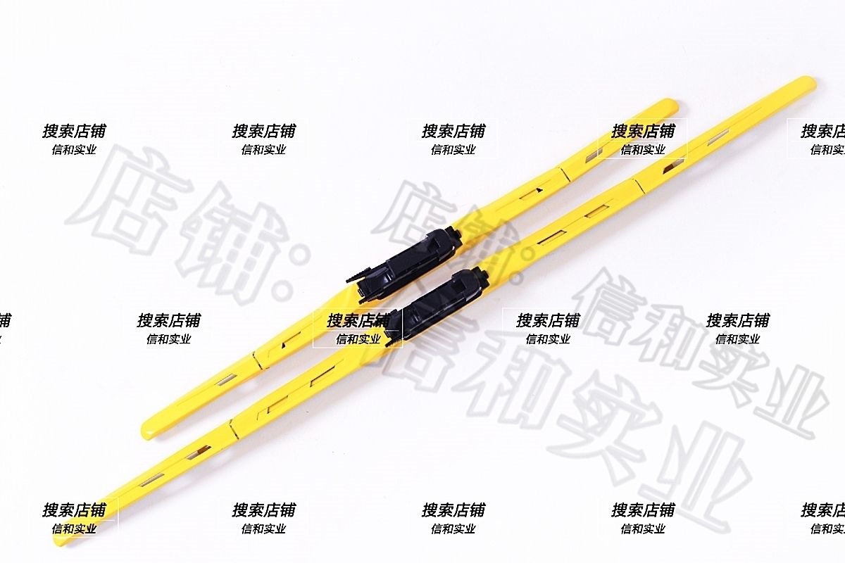 Original Car-Specific Silent Three-Section Wiper Blades, Modified Car Frame-Type Colored Wipers, Universal Wipers