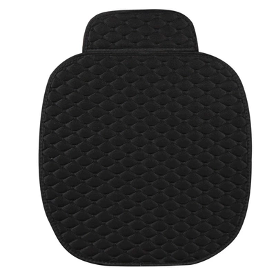 Seat cushion, seat cover Cushion with Backrest, Front Row Bottom Cushion - small-hemp-classic-black-single-square-pad
