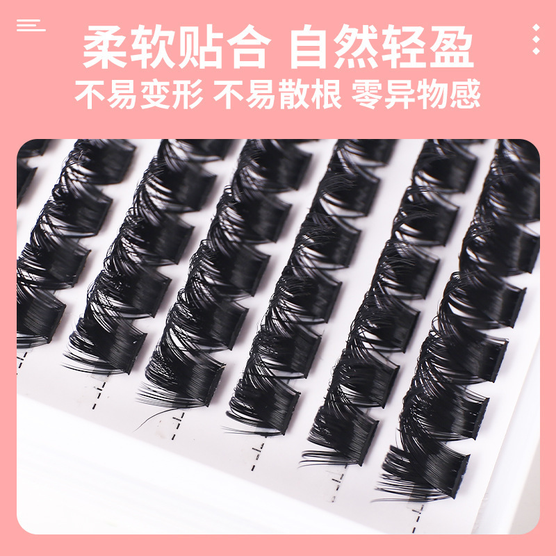 跨境亚马逊3D立体假睫毛浓密卷翘柔软舒适眼睫毛自然款多规格睫毛|undefined