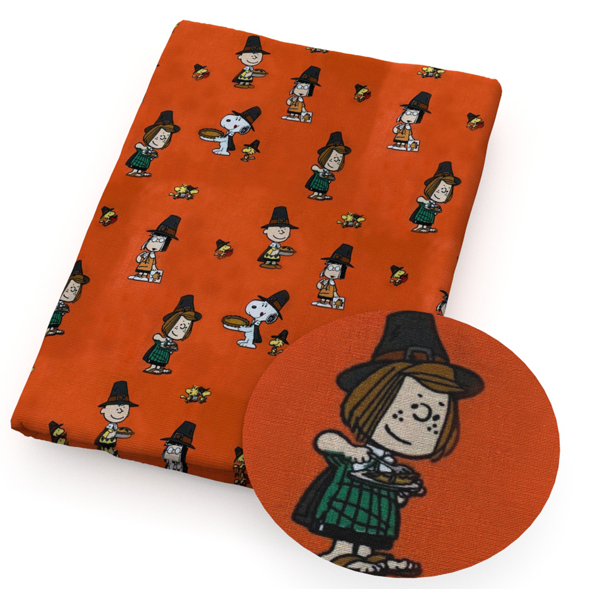 Perro Snoopy impresión de dibujos animados 100% tela de algodón DIY ropa hecha a mano bolsa, 1Yc55667
