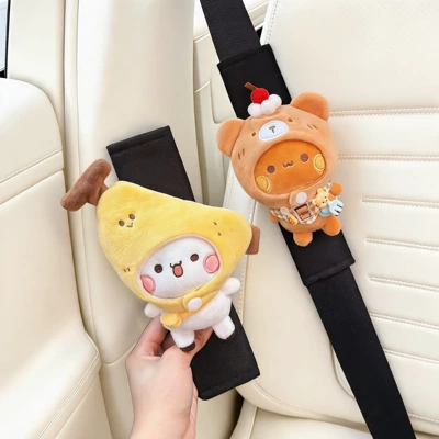 Seat belt shoulder pad, Decorative and Anti-Wear Clothing for