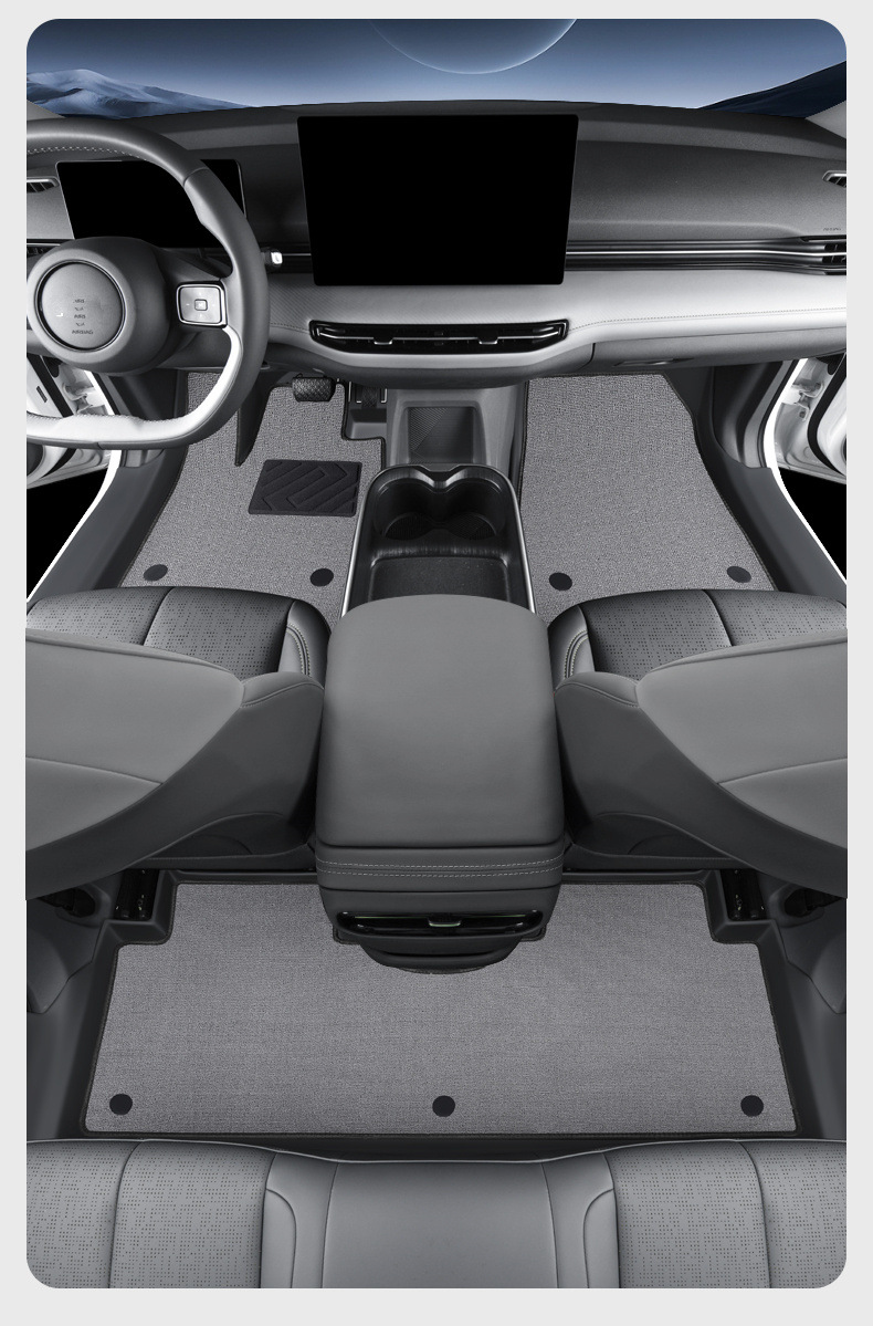 Tpe Door Sill Covers for Mg Mg4, 26 Models, Mg Mg4 Pure Electric Full Surround Car Floor Mats for Modification and Decoration