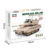 Compatible with Lecgodi 6109 Mekawa MK4 Main Battle Military Tank Puzzle Incorpting Blocks Boys Toy