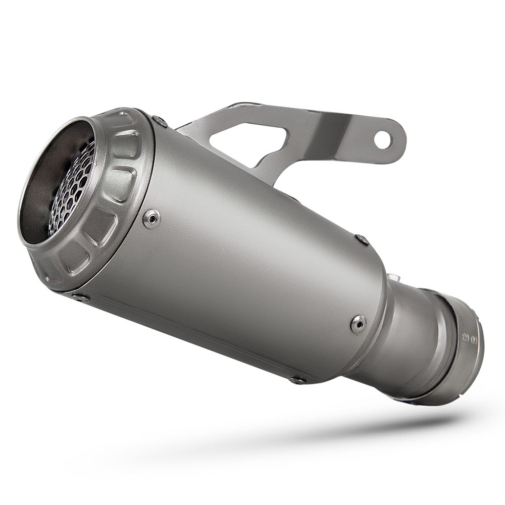 Suitable for Motorcycle Exhaust Pipe Modification S1000Rr Titanium Alloy Flower Cover Integrated 19-26 Years 60mm