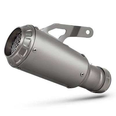 Suitable for Motorcycle Exhaust Pipe Modification S1000Rr Titanium Alloy Flower Cover Integrated 19-26 Years 60mm (Motorcycle exhaust pipe) - s1000rr-titanium-alloy-flower-cover-integrated