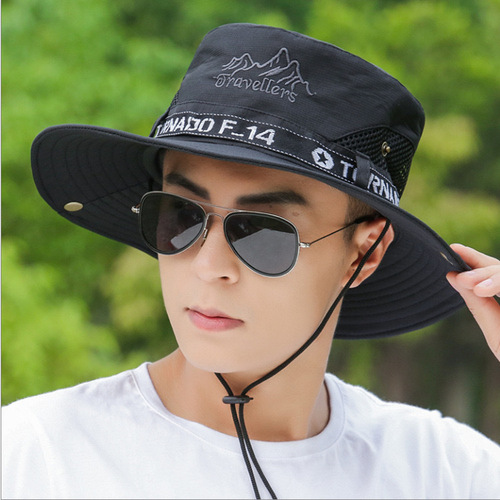 Summer UV protection sun hat, fishing hat for men, sun shield hat, climbing hat for men, summer fisherman's hat