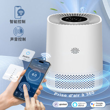 PJ06跨境新品空气净化器wifi智能APP控制负离子除甲醛PM2.5去异味