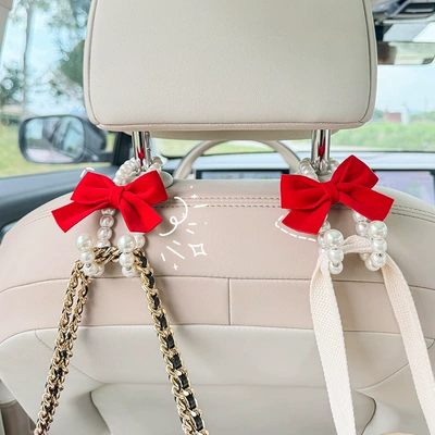 Car hanging Bow Pearl Car Rear