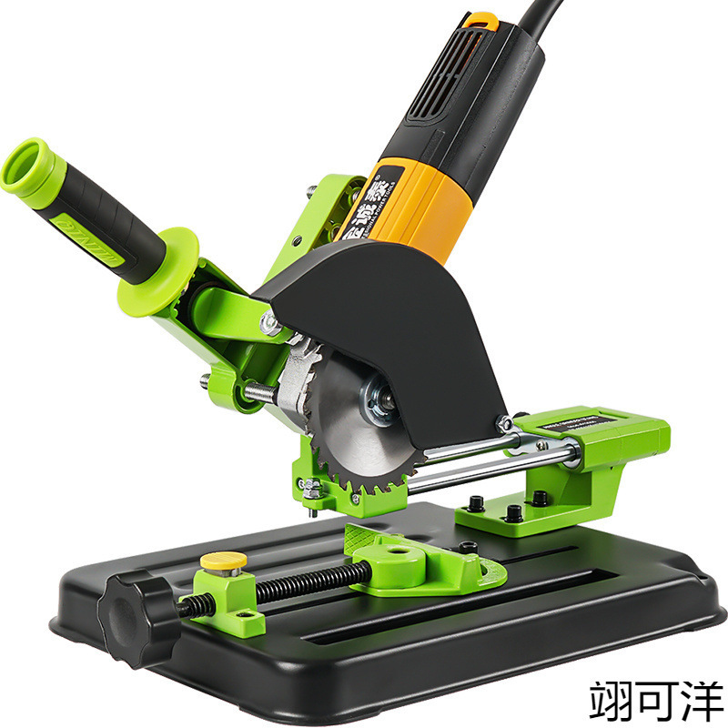 手磨角磨机固定万用支架磨光机改装切割机台锯多功能台式拉杆小型