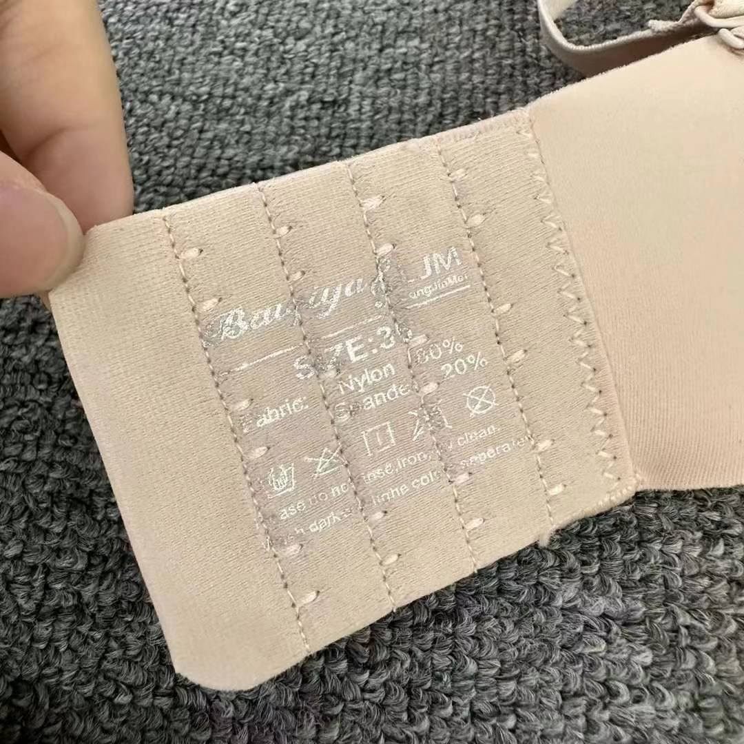 Nuevo estilo de verano brillante sin marcas cómodas ropa interior brillante sexy desnudo sujetador contra el pecho contra la caída del sujetador