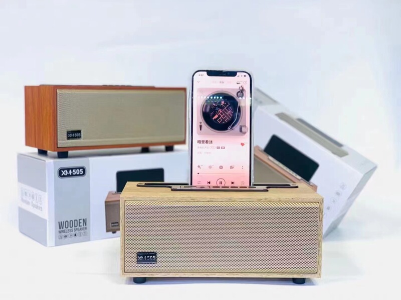 XM-505無線bluetoothスピーカー大音量デスクトップ木製レトロラジオミニポータブル小型オーディオ|undefined