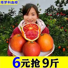 薄皮塔罗科血橙 橙子超甜 正宗血橙应季新鲜水果现摘冰糖橙批批发