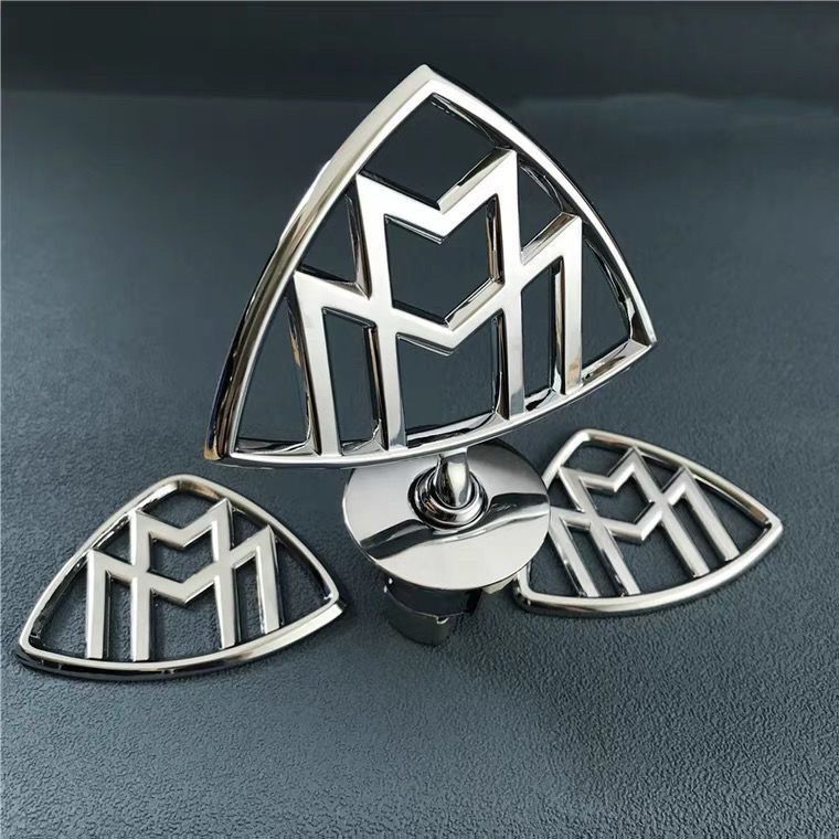 W223 Mercedes-Benz S-Class Maybach Emblem S480 S580 S680 Modified Letter and Number Tail Emblem Car Emblem Side Emblem Sticker