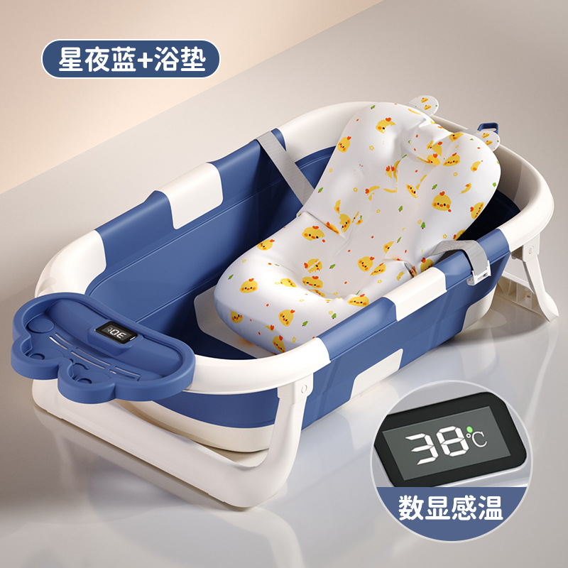 Sensibilidad al calor Azul + Cojín de baño