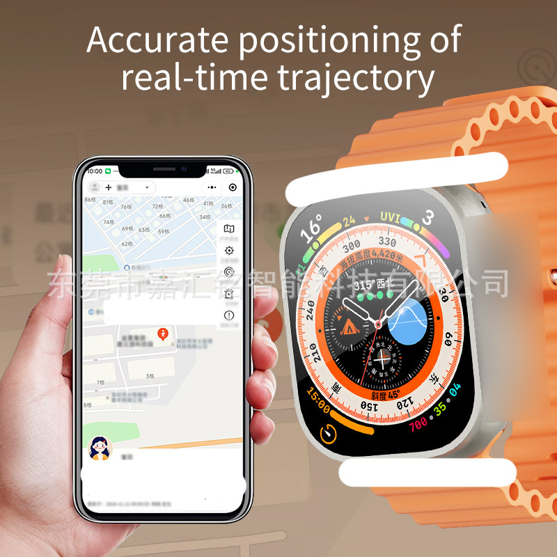 Reloj inteligente de venta caliente transfronterizo DW100, reloj de teléfono enchufable con tarjeta, reloj de conteo de pasos multifunción Netcom completo 5g s10