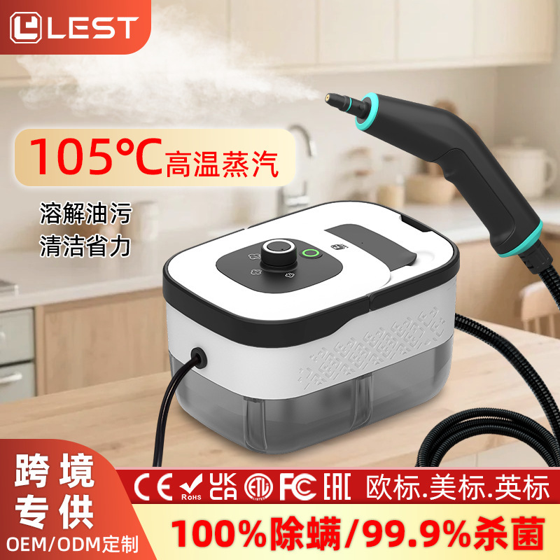 Cross-Border Handheld Steam Cleaning Machine, Small Portable Steam Cleaner, High Temperature and High Pressure Mite Removal and Sterilization Cleaning Machine