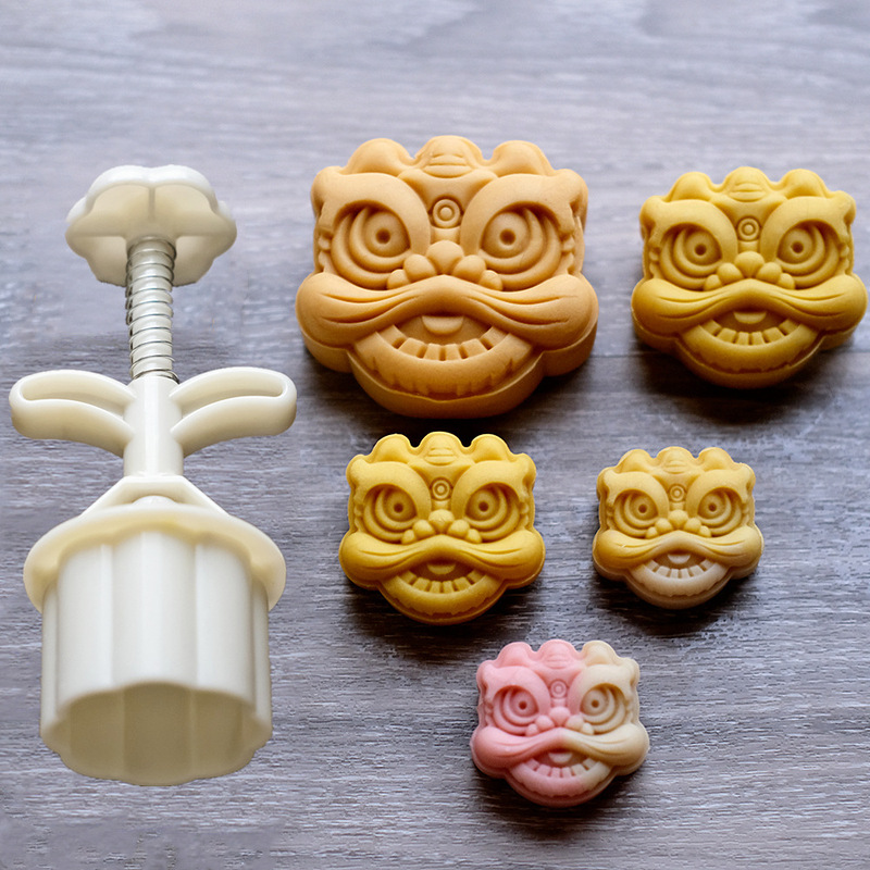 [Xingshi] moon cake mold hand pressure plastic pressure mold 150g 75g 50g25g mini mold