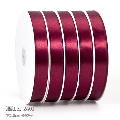 Caja de la torta de embalaje cinta de la cinta ramo de flores decoración cinta arco tira de tela de color sólido cinta para hornear