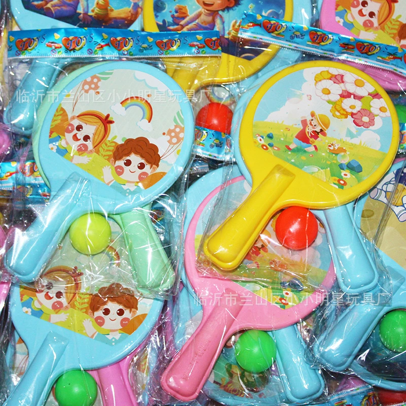 Детская игрушечная ракетка для настольного тенниса, спортивная ракетка для улицы, ракетка для студентов, оптовая продажа игрушек за 2 юаня