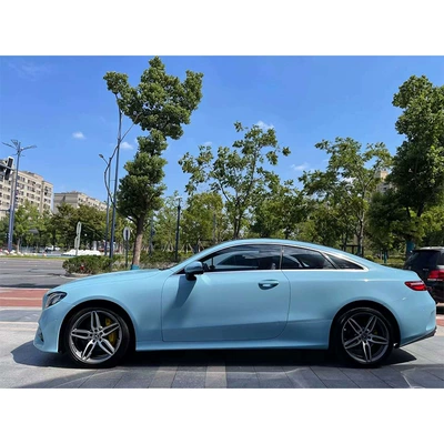 Factory Direct Sales Carles Pet Car Film Color Changing Film Oem Wholesale Crystal Series Supports White Package Oem (Auto Color Change Film) - sea-breeze-blue-152m16m