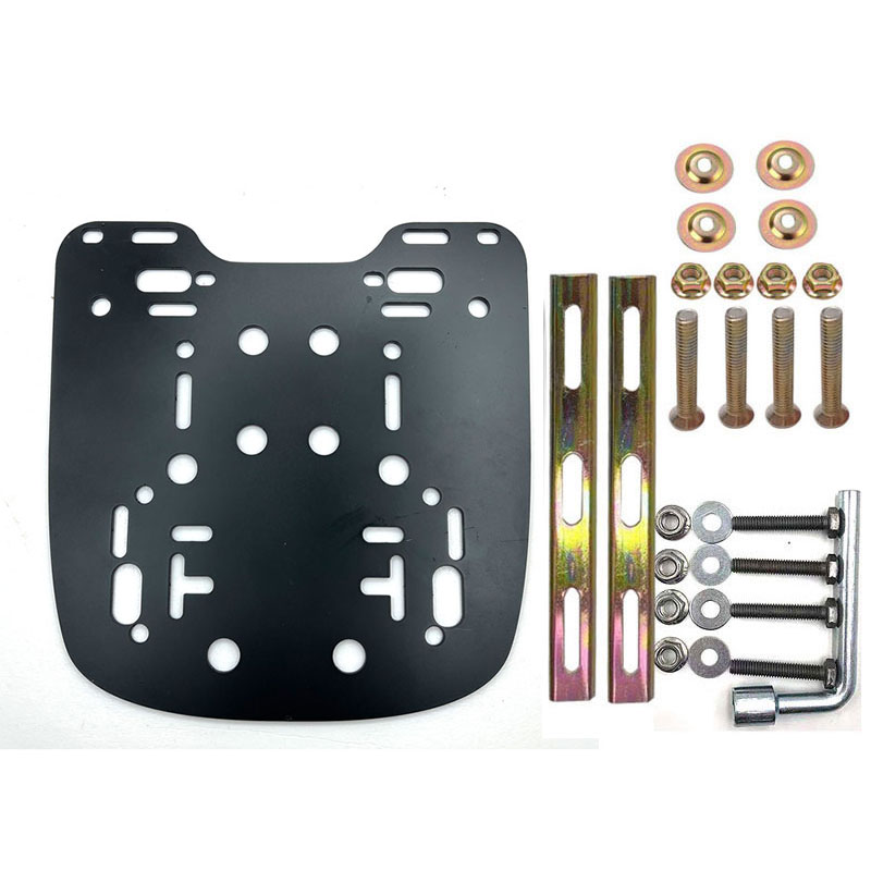 Placa Base para Maletero de Moto de Acero Inoxidable para Motocicleta y Moto Eléctrica image 7
