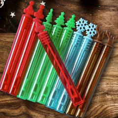 Tumeはクリスマス10本入りのミニ試験管の空瓶の泡棒の祝日のおもちゃの卸売りを提供しています。