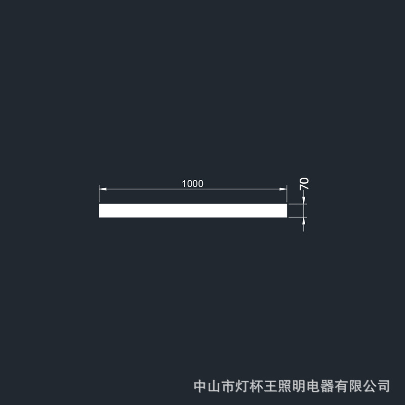 Lámpara led especial de empalme sin costuras para oficina, candelabro rectangular, sala de conferencias, edificio de oficinas, tira de luz de retorno