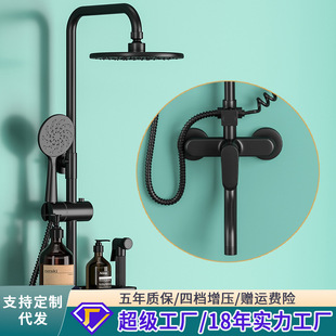 Baiyilun bathroom shower set household bathroom shower hot and cold shower head set Wholesale