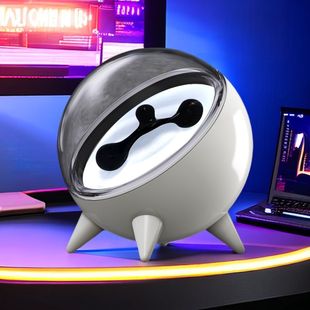 Magnetic Fluid Music Rhythm Lamp Pickup Venom Music Visualization Desktop Ornaments for Boys Day Gift