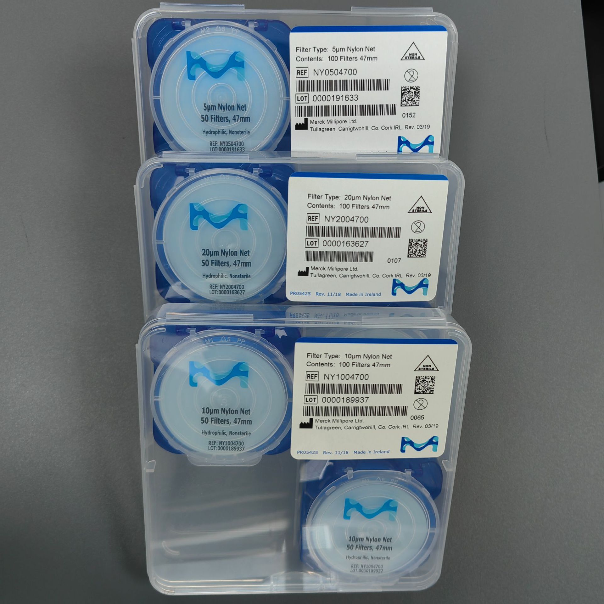 Merck Millipore密理博5um 47mm清洁度检测NY0504700