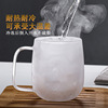 Wholesale and transparent band to make glass double -layer cups of house drinking cup coffee cup juice cup soaked tea cup