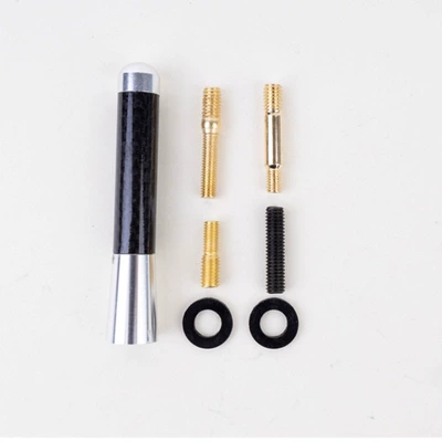 vehicle antenna decorative antenna long antenna - silver