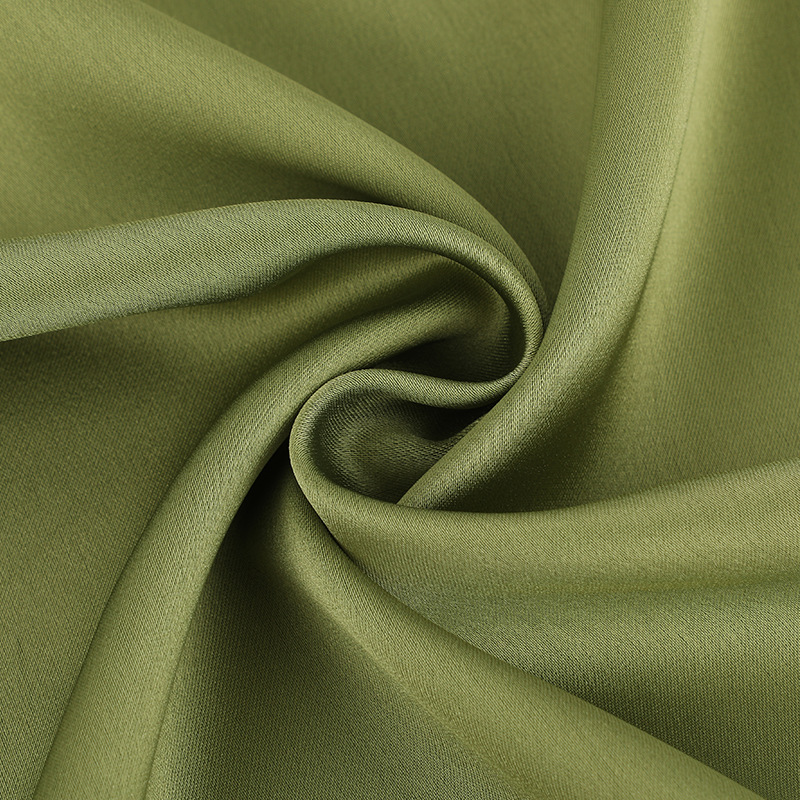 Acetic acid satin fabric, hand-feeling drooping and slippery polyester fabric, summer camisole pajamas dress clothing fabric