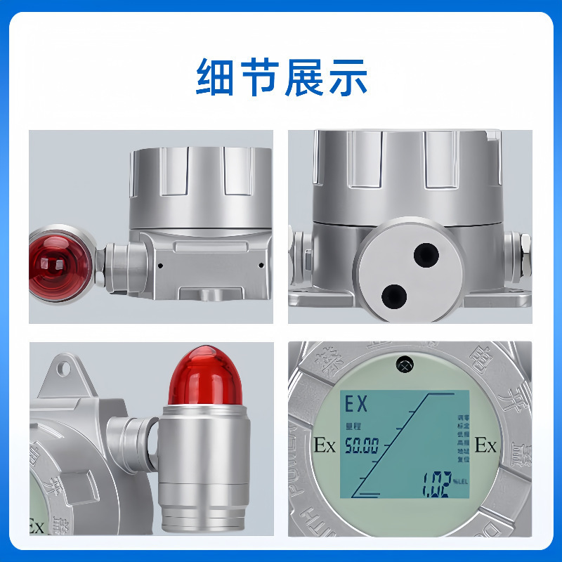 Industrial pipeline electrostatic dust concentration detector cloth bag leak plug-in smoke PM particle alarm